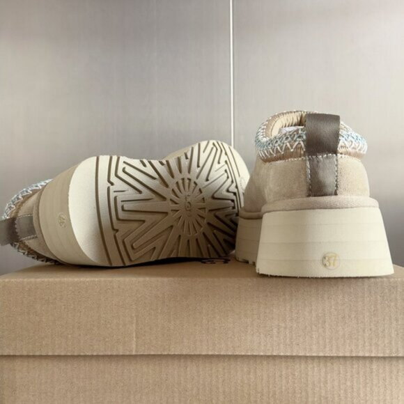 UGG Tasman Slippers Mustard Seed Womens - Picture 9 of 9